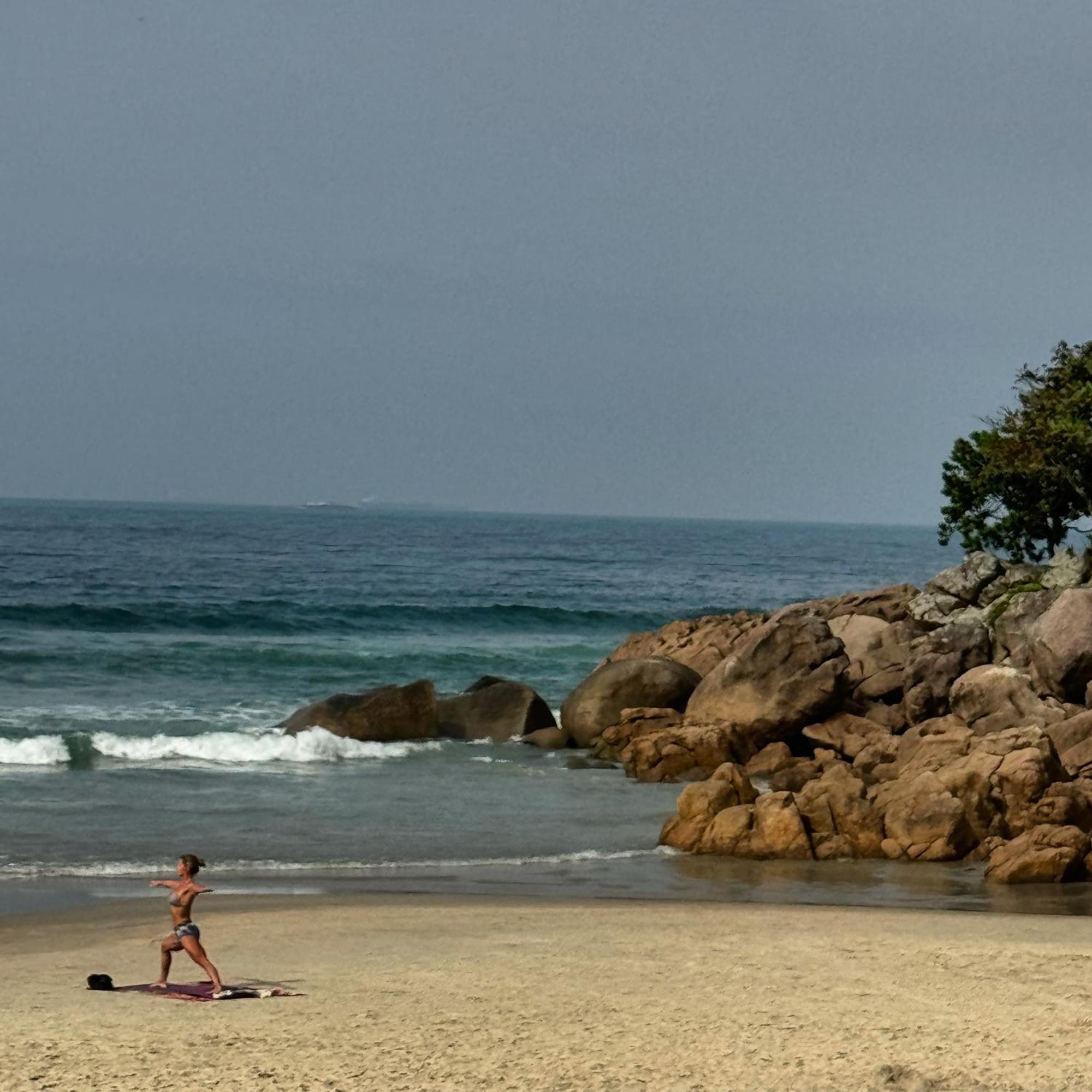 Tombo Beach Yoga E Bem-Estar Guarujá Exteriör bild
